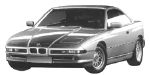 BMW E31 B1608 Fault Code